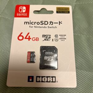 新品　Nintendo Switch SDカード HORI ホリ 64GB