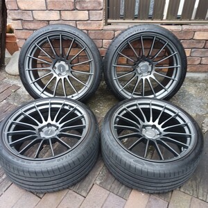 エンケイ rs05rr 20インチ pcd112 5h 9.5J +27 グッドイヤー イーグル F1 スーパースポーツ 255/35r20 アウディ vw ベンツ バリ山 