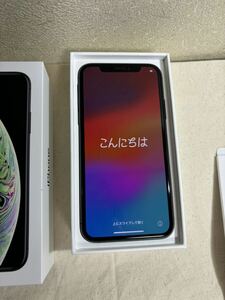 iPhone Xs スペースグレイ 64GB SIMフリー 比較的美品 格安スタート！iPhone 10 アイフォン