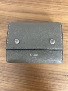 CELINE セリーヌ/ 三つ折り財布 バイカラー