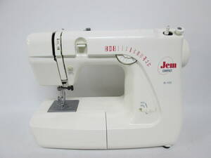 【0228o S9653】 ジャノメ JANOME MODEL 639 Jem compact N-105 ジャノメコンパクト ミシン