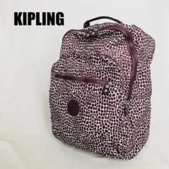 新品未使用 KIPLING 希少 ドット柄 リュック オールド