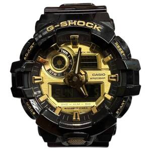 CASIO（カシオ）G-SHOCK Gショック クォーツ 腕時計 ゴールド×ブラック GA-710GB/006