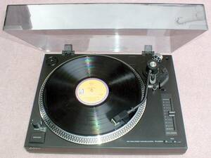 SONY PS-LX350H Manual Belt Drive Stereo Record Player 起動-左右出力OK！ ドライブベルト交換済み ソニー DJ ターンテーブル