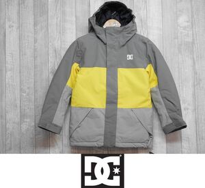 【新品:SALE】24 DC 子供用 DEFY YOUTH JACKET - 130サイズ - Pewter(KPF0) 正規品 キッズ 小学生 スノーボード ウェア ジャケット