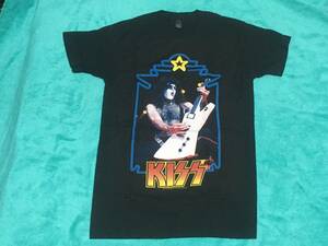 KISS キッス Tシャツ S バンドT ロックT Paul Stanley ポール・スタンレー Dynasty Love Gun Destroyer