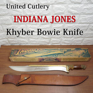 United Cutlery INDIANA JONES Khyber Bowie Knife UC501 インディジョーンズ 魔宮の伝説 カイバーボウイナイフ シース マチェット