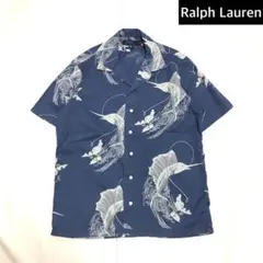 Ralph Lauren アロハシャツ オープンカラー カジキ柄 ラルフローレン