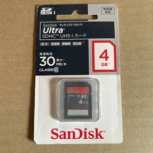 未開封 SanDisk サンディスク 4GB SDカード SanDisk Memory Card デジカメ デジタルカメラ ミラーレス一眼 メモリーカード 新品 未使用