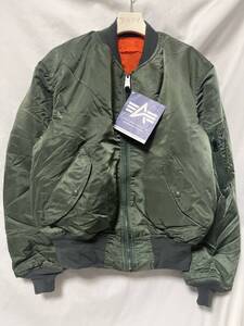 新品 DS 90s USA製 ALPHA INDUSTRIES アルファ MA-1 L (O-7-19)