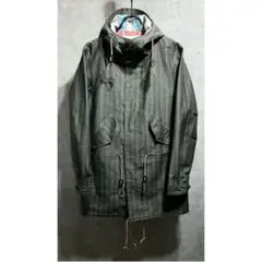 日本製　CASH CA DiAPLEX MODS COAT モッズコート　グレー