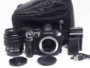 ■美品■ ペンタックス PENTAX K-30 18-55 レンズキット ブラック 《 S数5942回 スレ極少 動作良好 カメラバッグ付 》 #55116505