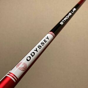 【クランクネック33インチ用】オデッセイ ストロークラボ レッド パター カーボンシャフト 赤 ODYSSEY STROKE LAB RED インナーホーゼル