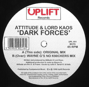 英12 Attitude & Lord Kaos Dark Forces UPL001 Uplift Records /00250