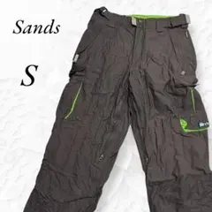 Sands サンズ スノボ スノー スキー ウェア グレー ベンチレーション S