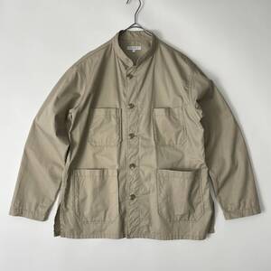 ENGINEERED GARMENTS size/XS (kb) エンジニアードガーメンツ 大きめ ワイドシャツジャケット カバーオール コットン ベージュ JACKET