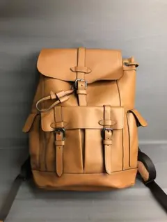 ▲【美品】coach コーチ　バックパック　レザー