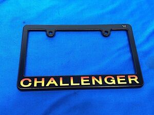 1/031【新品未使用】CHALLENGER ナンバープレート PAINTED NUMBER PLATE チャレンジャー