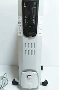 デロンギ オイルヒーター デジタルラディアント サーマルカットフィン8枚 3~8畳用 KHD410812-BK(中古品)　(shin