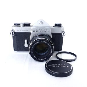 ペンタックス SPOTMATIC スポットマチック SP + Super-Multi-Coated TAKUMAR 55mm F1.8 フィルムカメラ 空シャッターOK USED /2404C