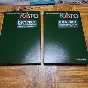 Nゲージ/ KATO　10-1476+10-1477 台湾高鐵 700T 基本+増結 12両セット 最新ロット 完全未使用品　送料無料