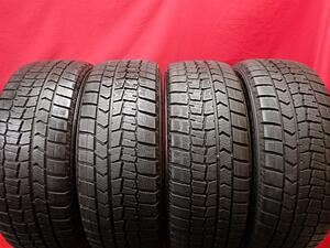 中古スタッドレス4本セット[ 215/55R16 93Q ] ダンロップ ウィンター MAXX 02(WM02) 8.5分山 A4 インサイト サーブ 9-3 カブリオレ