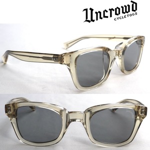 グレーレンズ UNCROWD SHADE サングラス アンクラウド UC-035 MODEL-BIG BLUEBIRD アンティーククリアー A.CLR/GRY