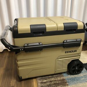 ポータブル冷蔵庫55L 車載冷蔵庫 EENOUR キャンプ アウトドア 大人気