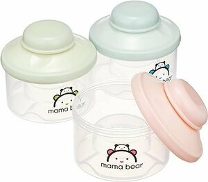 ☆Mama Bearママベアー 3段式 ミルクケースセット◆電子レンジ・食洗器対応591円