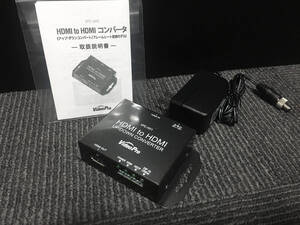 1円スタート ★ VideoPro・VPC-HH1・HDMI → HDMI・アップダウンスキャンコンバーター「3G/HD/1080p」★ 動作確認済み OK! ラスト！