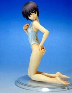 中古フィギュア [ランクB] 長門有希 水着キャラアニ限定カラーver.(白)「涼宮ハルヒの憂鬱」1/8PVC塗装済み完成品