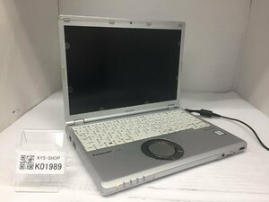 ジャンク/ Panasonic CF-SZ6RDYVS Corei5-7世代 メモリ不明 ストレージ無し 【K01989】