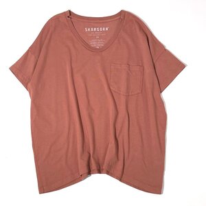 SKARGORN ポケツキワイド Tシャツ 定価9,900円 sizeXS BROWN スカルゴーン