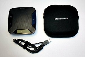 5台入荷 Plantronics プラントロニクス スピーカーフォン 会議用マイクスピーカー ◆Calisto P610/音出しOK/USBケーブル&ケース付◆ 44365Y