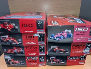 　フジミ　1/20 フェラーリ 126c2 248F1 F2007 Ｆ10 150 ゜ F2012 F138 ７点セット　　 未組立　　 タミヤ