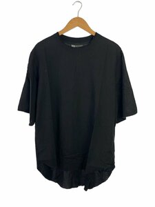 Y-3◆TENCEL COTTONオーバーサイズTシャツ/Tシャツ/XS/コットン/BLK/無地/DY7332