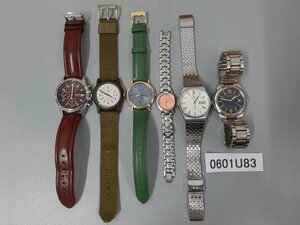 0601U83　時計　腕時計　ジャンク品　おまとめ　SEIKOセイコー　TIMEX　CITIZENシチズン　など