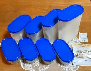 Tupperware タッパーウェア MMだ円　スーパーオーバル 8個セット