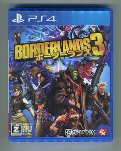 PS4 ボーダーランズ3 Borderlands 3 動作確認済み 名作FPS Playstation4 