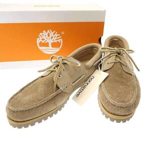 nonnative×Timberland ノンネイティブ ティンバーランド 3 EYE CLASSIC デッキシューズ TB 0A6BKV ライトベージュ 29cm ITGKOEI0AK4K