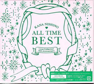 西野カナ /ALL TIME BEST ~Love Collection 15th Anniversary~ (初回限定盤) (CD+DVD) (特典なし)BOX仕様：直筆メッセージ（複製）封入 ！