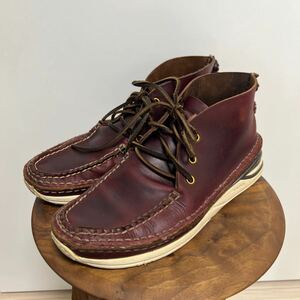 visvim VOYAGEUR MOC-FOLK(CH.EXCEL) BURGUNDY 0115102002011