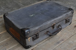 106674 UK ヴィンテージ 英国 トランクケース ビンテージ アンティーク スーツケース　革鞄