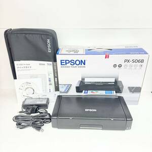 EPSON エプソン A4モバイルプリンター PX-S06B インクジェット ブラック 