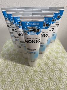 新品未使用　送料無料　ノニオ　NONIO 薬用歯磨き粉 10%増量1本143g×10本◆医薬部外品◆