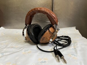  ○ 東芝 TOSHIBA 4ch ステレオ ヘッドホン HR-40 STEREO PHONES 動作確認済 8Ω 中古品 ①