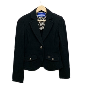 バーバリーブルーレーベル Burberry Blue Label サイズ38 M 黒 レディース 春・秋物 ジャケット