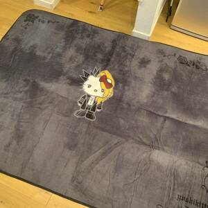 yoshikitty ヨシキティ YOSHIKI コラボ プリントラグ マット新品、未使用 サイズ 130 × 185cm XJAPAN　サンリオ　yoshiki　ハローキティ