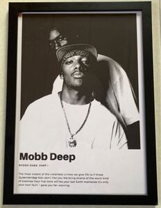 MOBB DEEP ポスター A4サイズ フレーム付