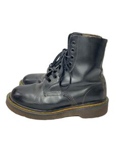 Dr.Martens◆8ホールブーツ/MADE IN ENGLAND/レースアップブーツ/UK4/BLK/レザー/7167